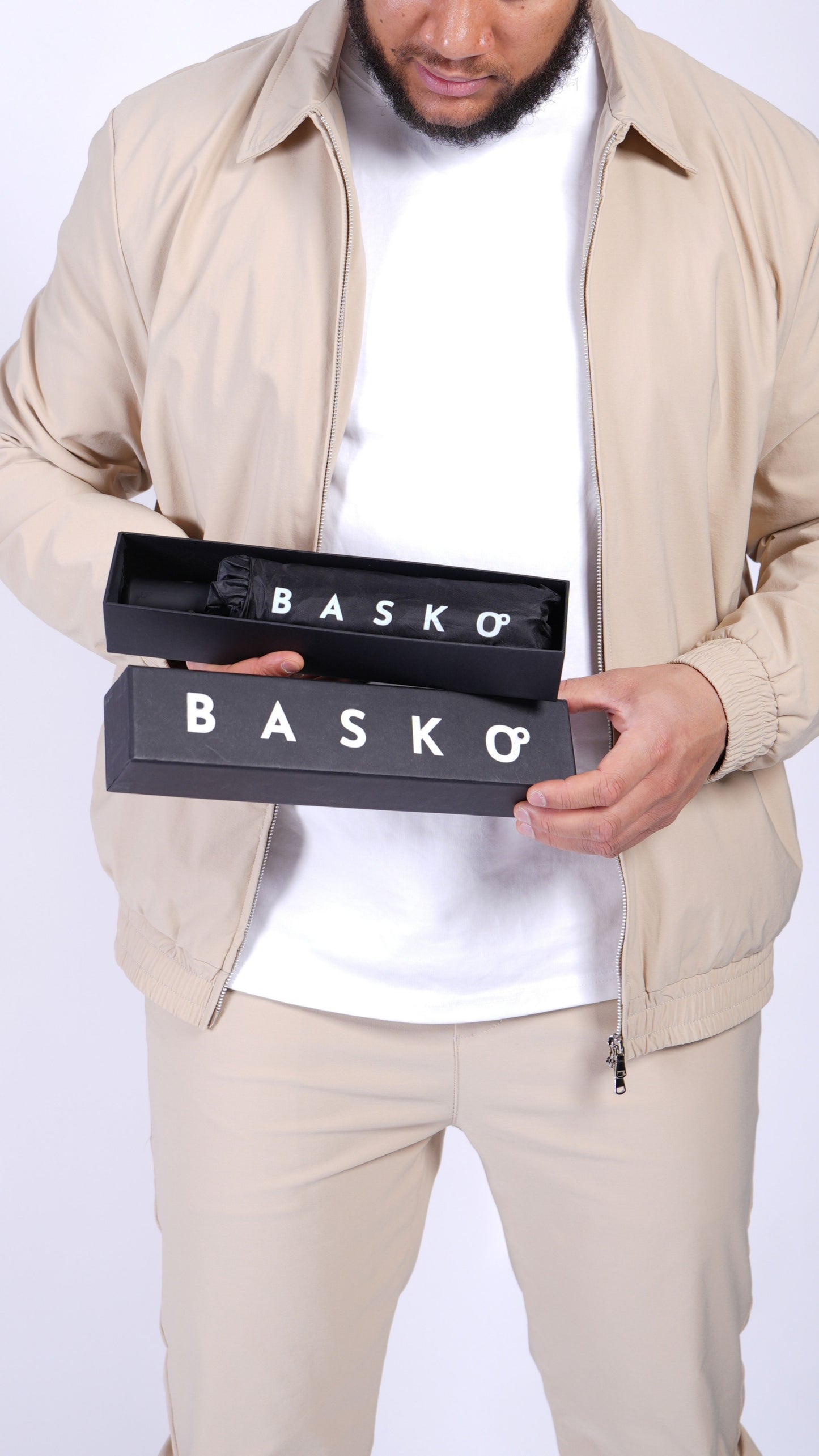 BASKO PARAPLU • ZWART