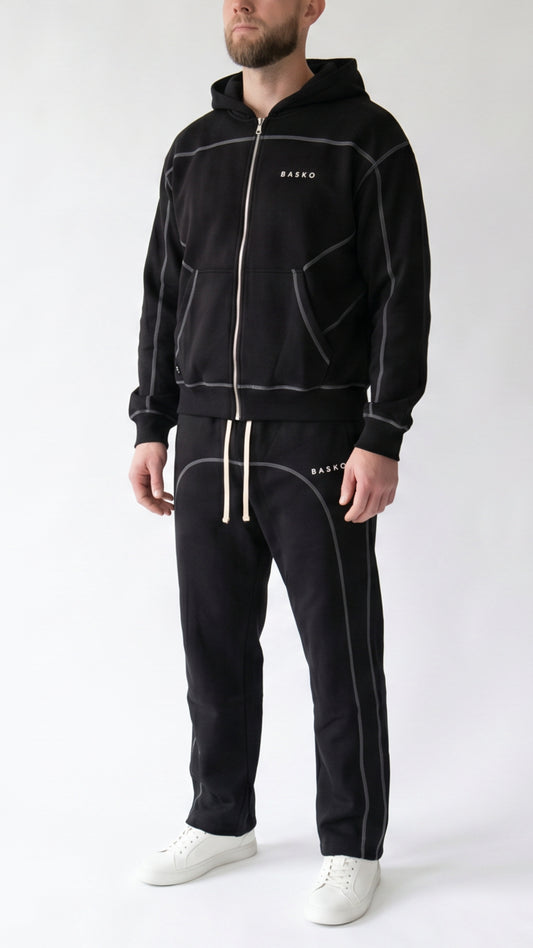 BASKO LOGO • TRACKSUIT • BLACK