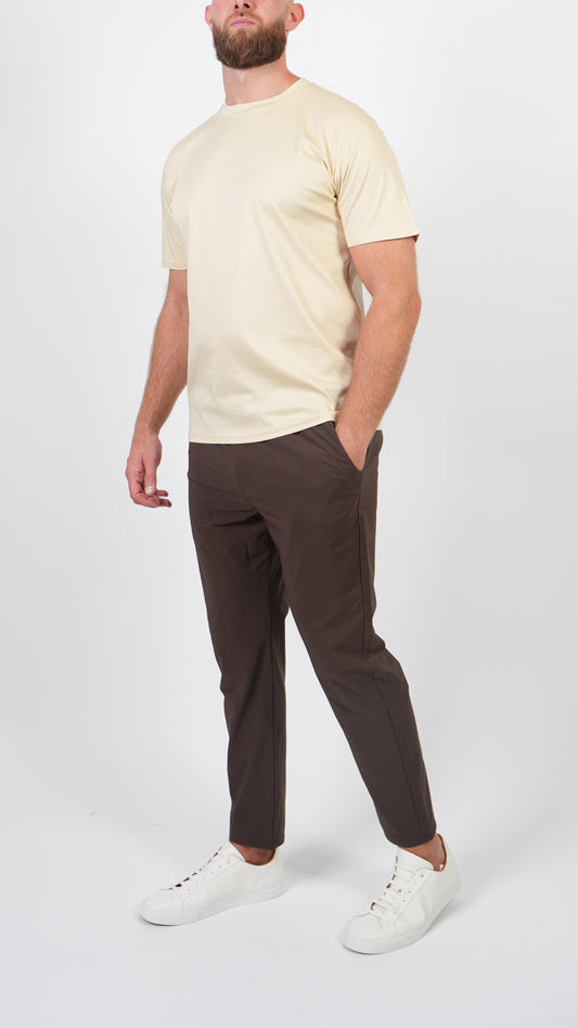 T-SHIRT  • SLIM FIT • BEIGE