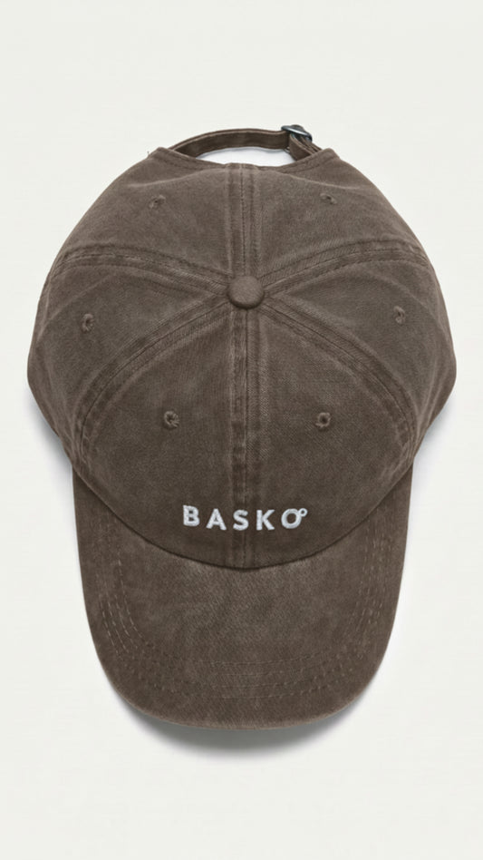 BASKO LOGO CAP • BROWN