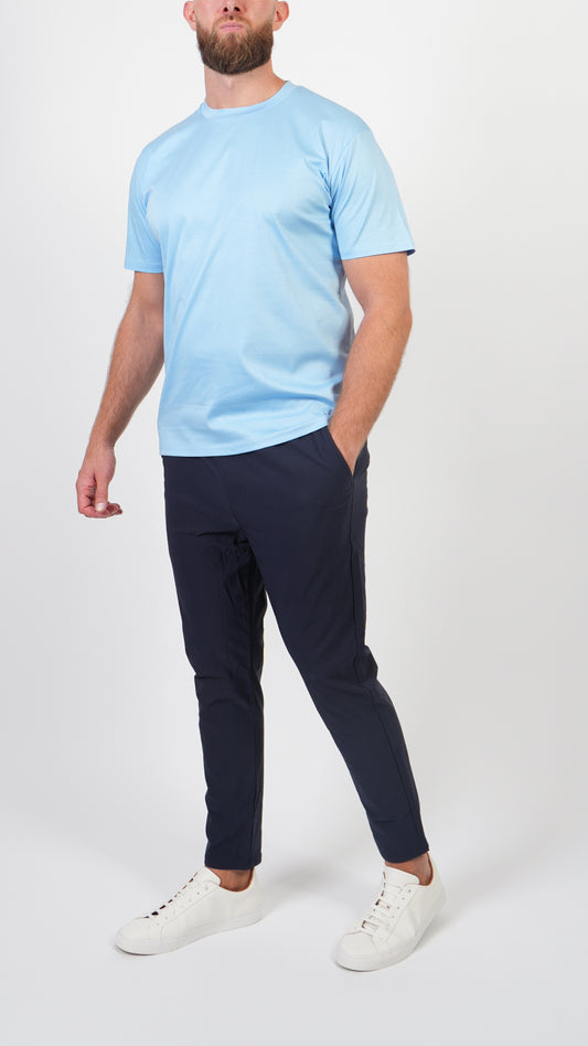 T-SHIRT • SLIM FIT • HELLBLAU