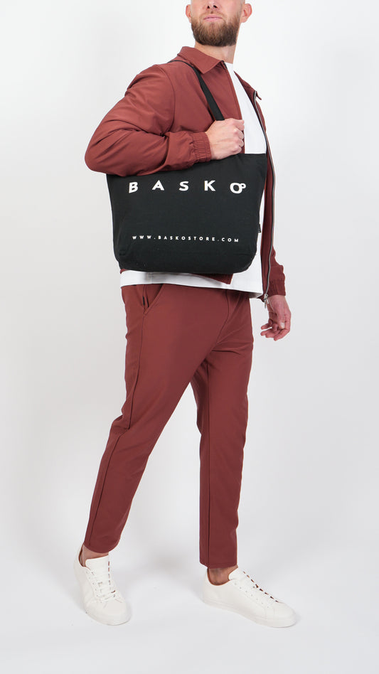 BASKO TOTE BAG • BLACK