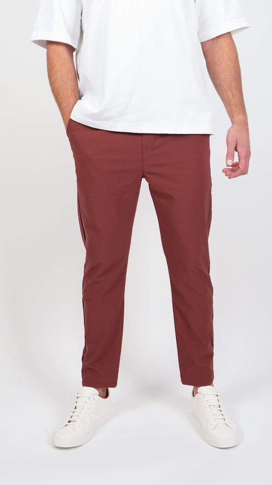 AURA • PANTS • BURGUNDY