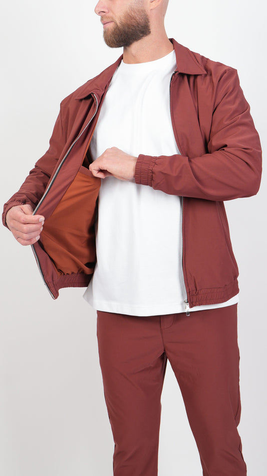 AURA • JACKET • BURGUNDY