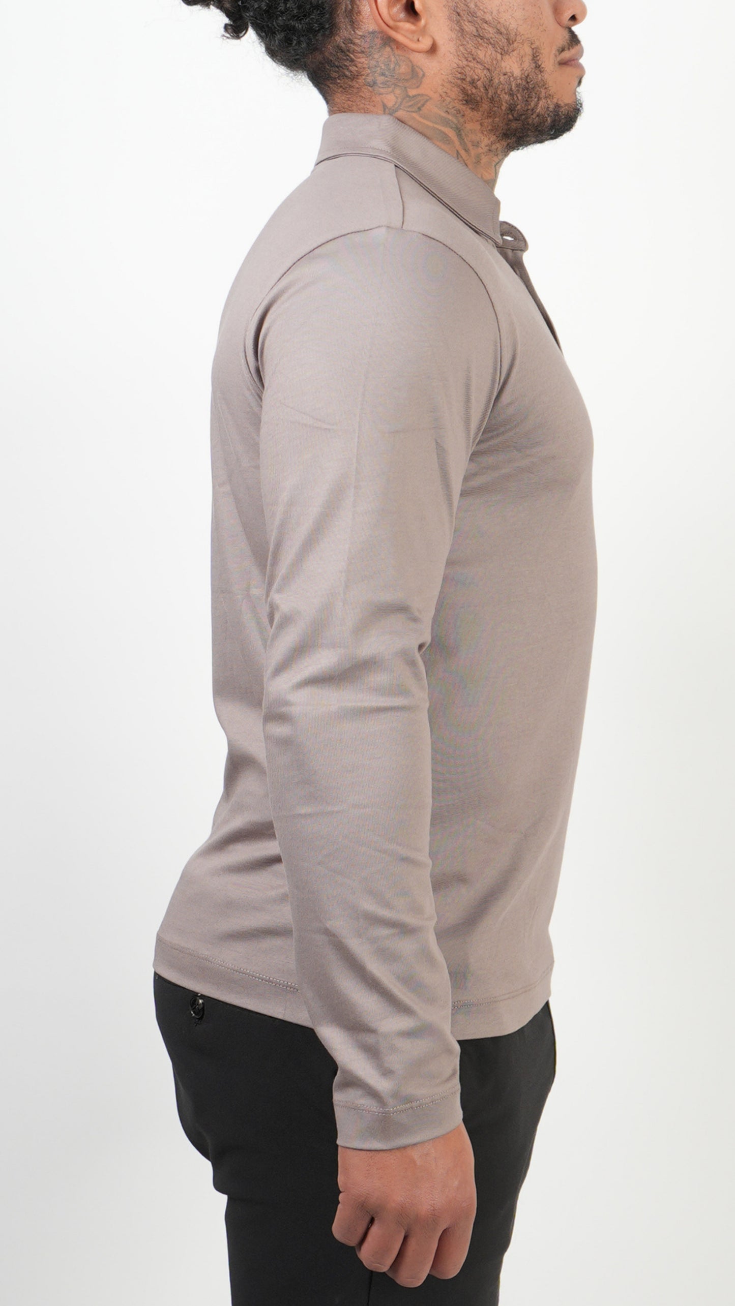 POLO • LANGARM • TAUPE