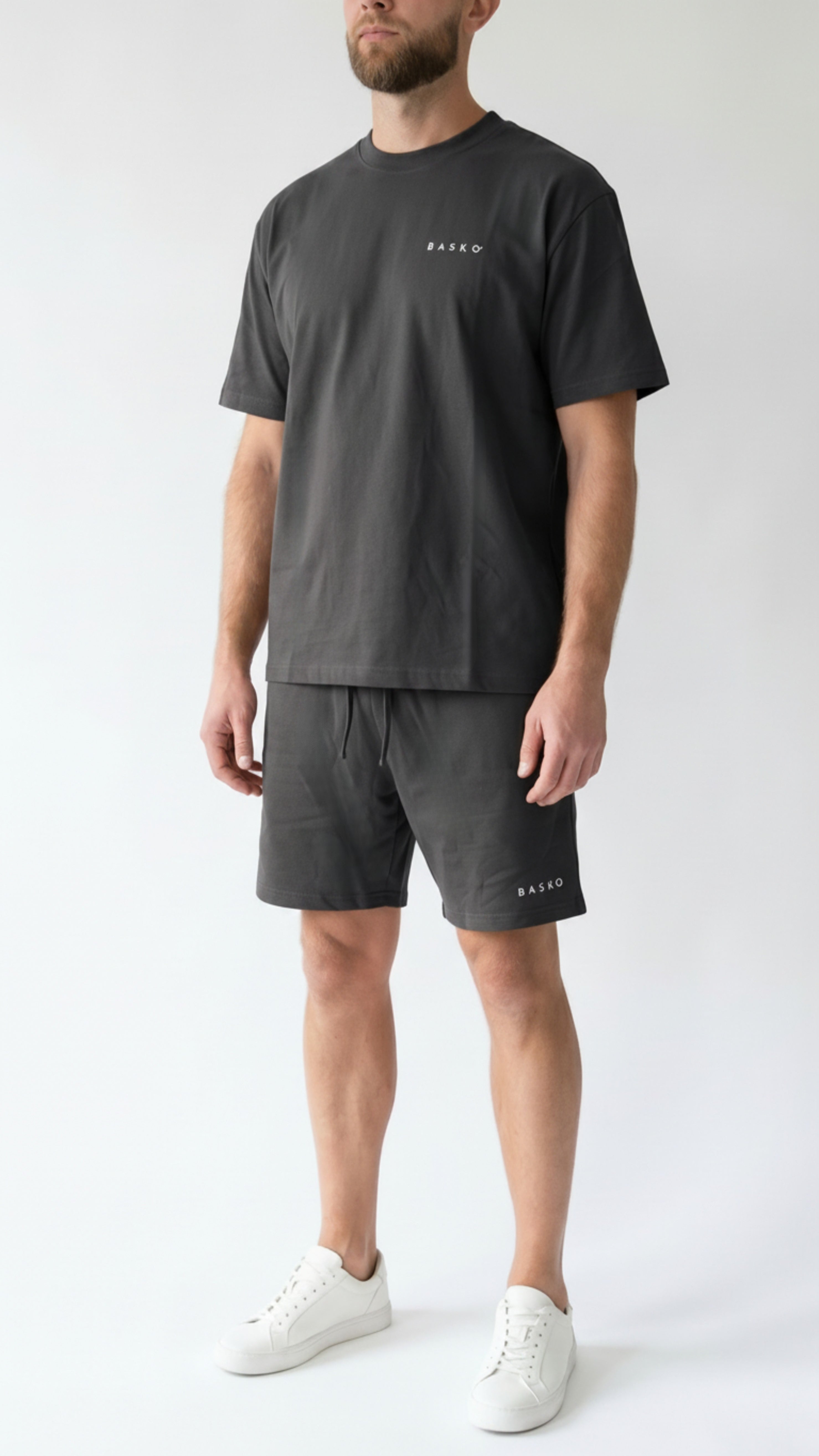 BASKO LOGO • SUMMERSET • GREY