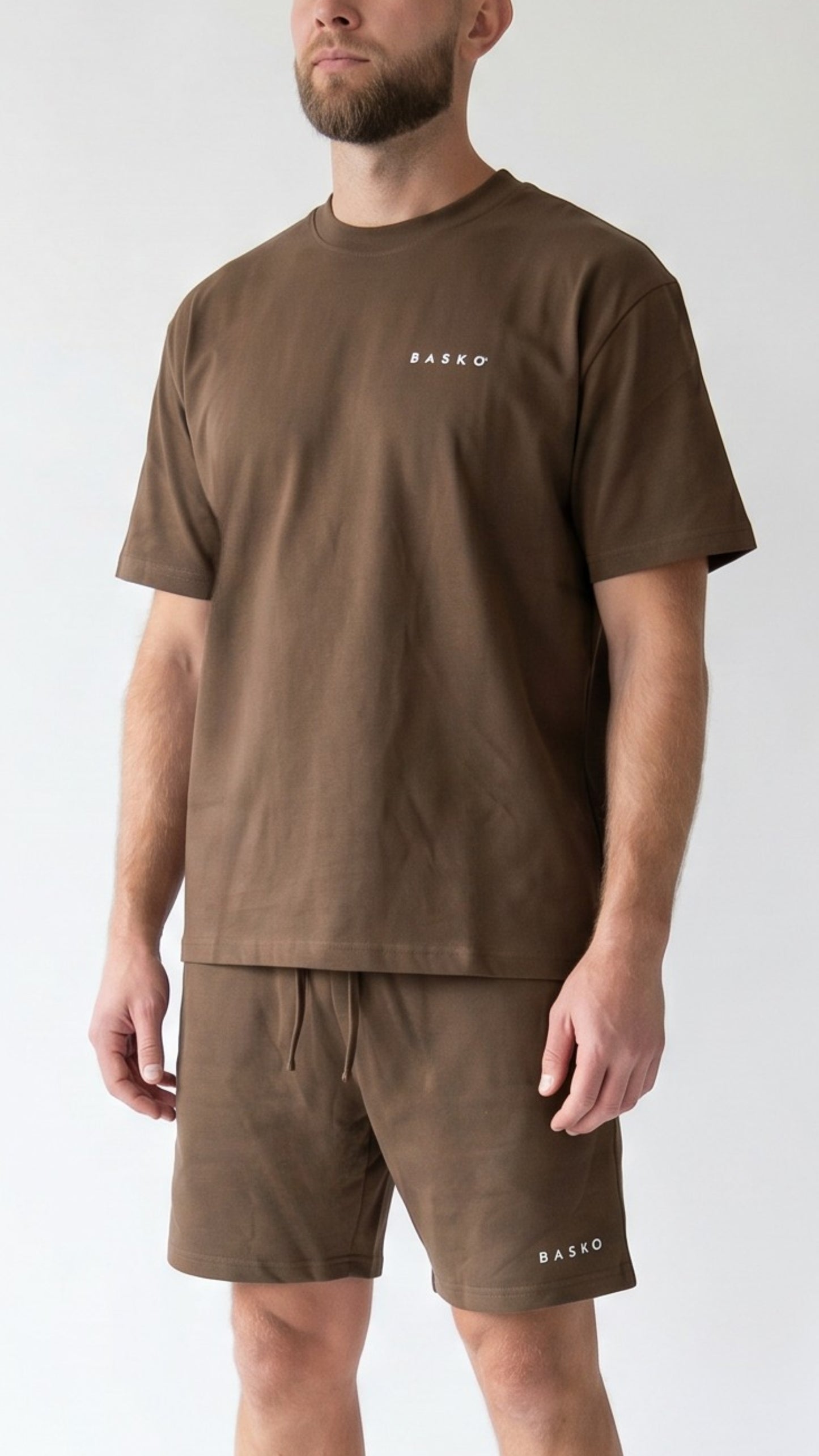 BASKO LOGO • SUMMERSET • BROWN
