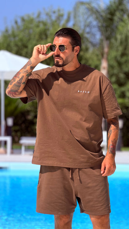BASKO LOGO • SUMMERSET • BROWN