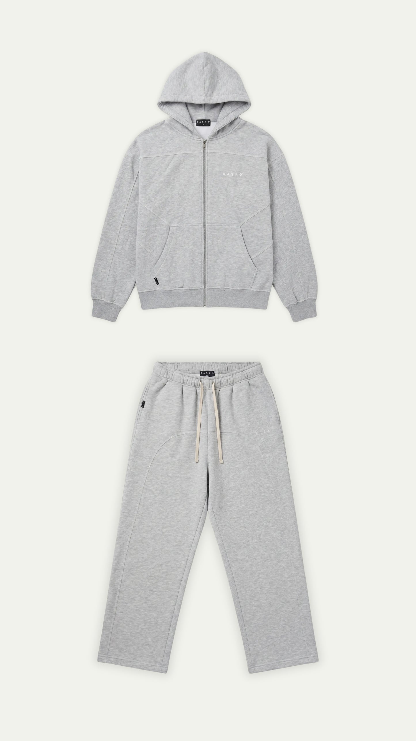 BASKO LOGO • TRACKSUIT • GREY