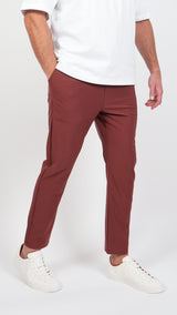 AURA • PANTS • BURGUNDY