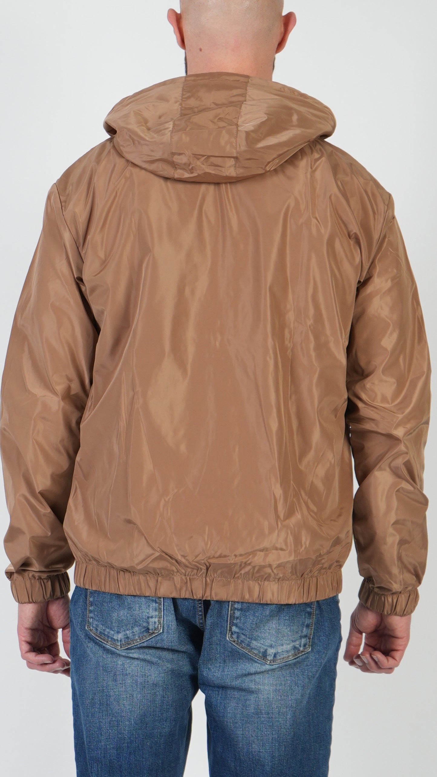 VESTE À CAPUCHE • TAUPE