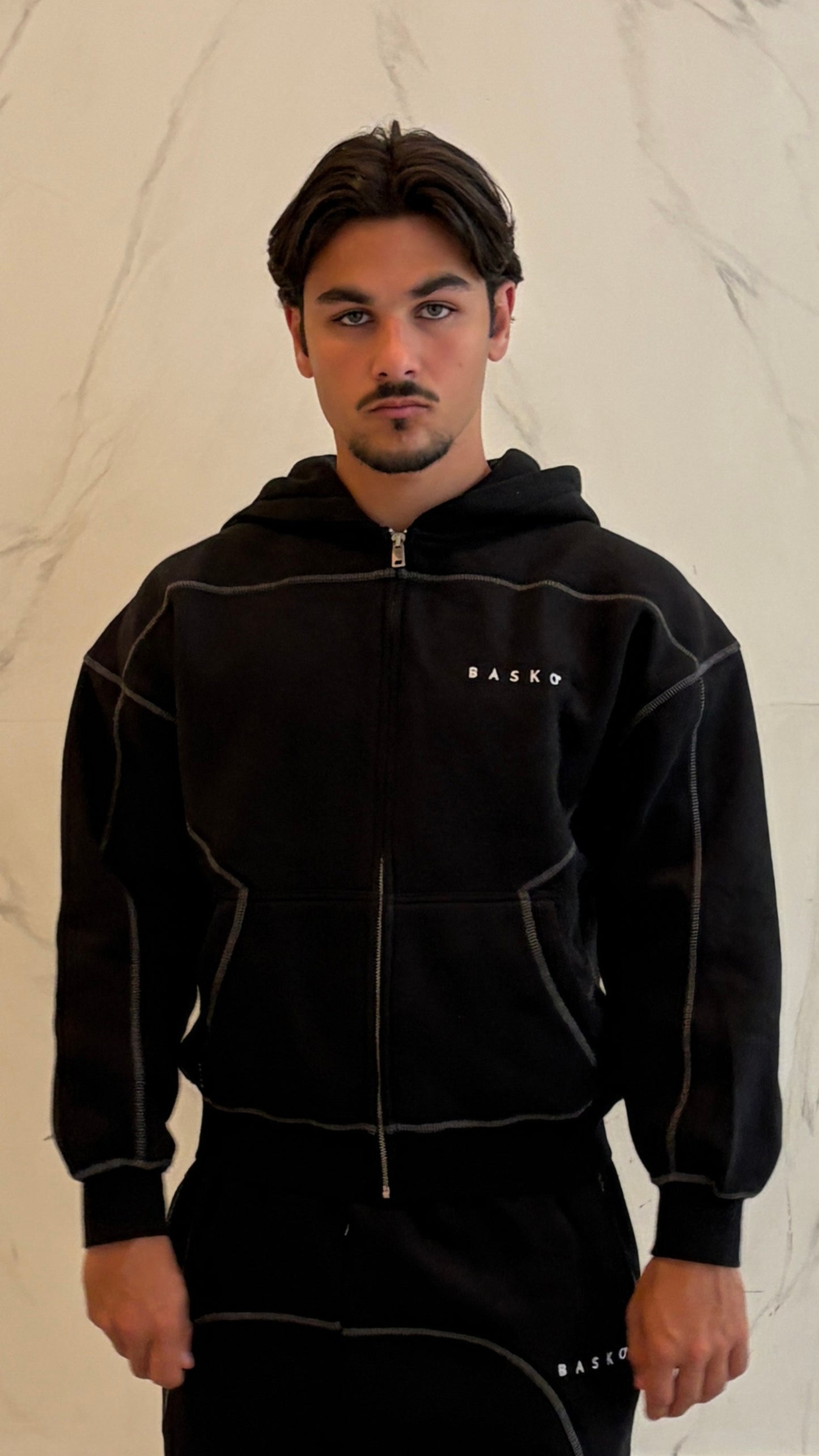 BASKO LOGO • TRACKSUIT • BLACK