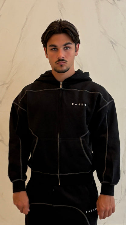 BASKO LOGO • TRACKSUIT • BLACK