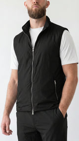 CHALECO • SLIM FIT • NEGRO