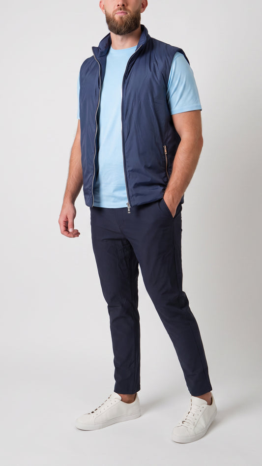 BODYWARMER • SLIM FIT • BLUE