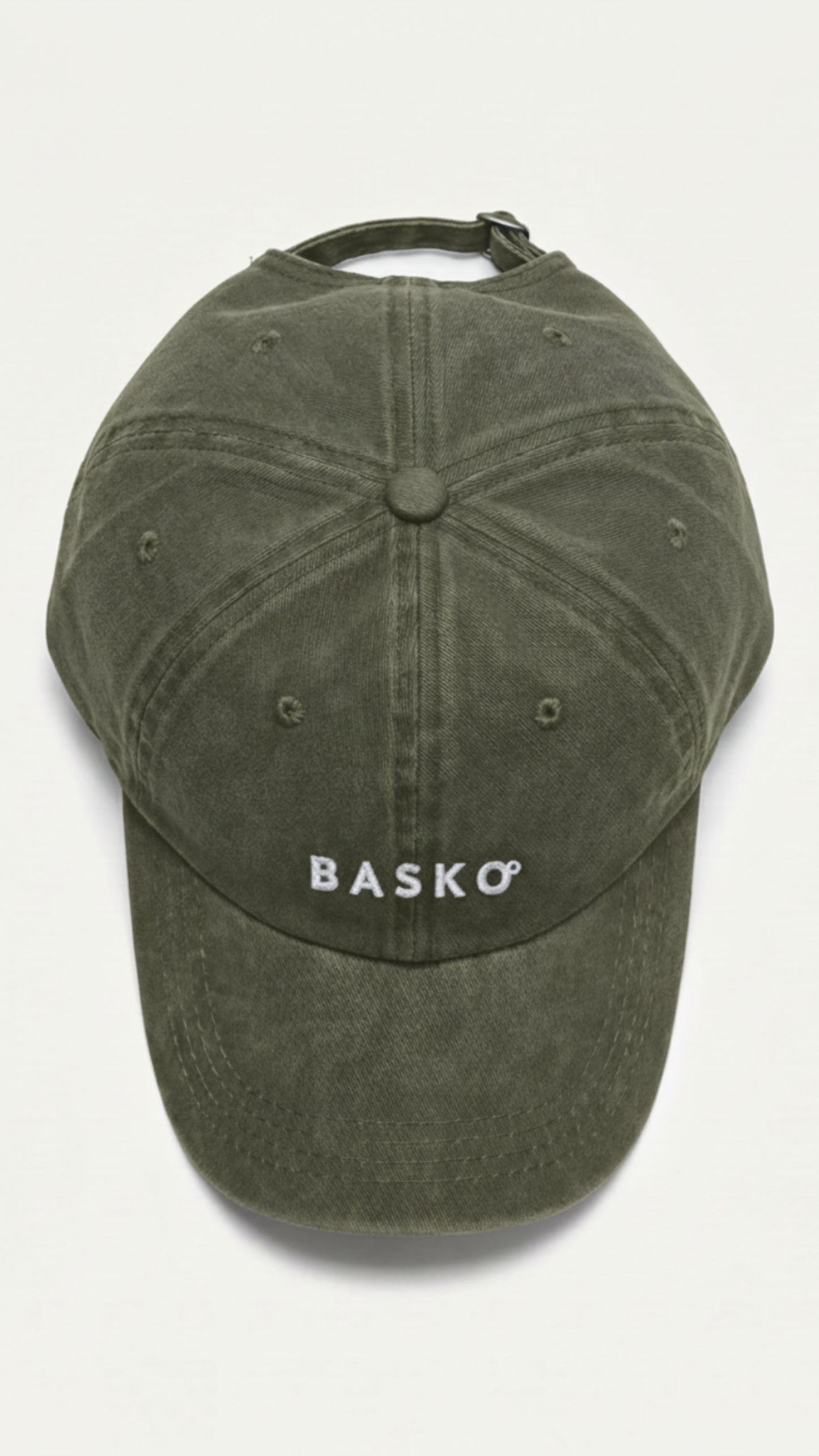 BASKO LOGO CAP • OLIVE