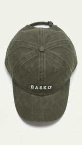 BASKO LOGO CAP • OLIVE