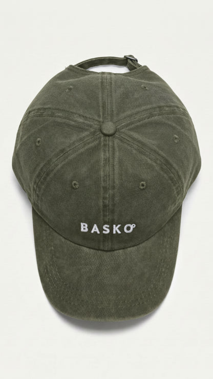 BASKO LOGO CAP • OLIVE