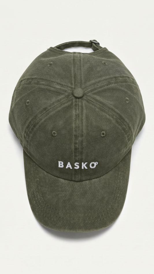 BASKO LOGO CAP • OLIVE