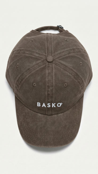 BASKO LOGO CAP • BROWN