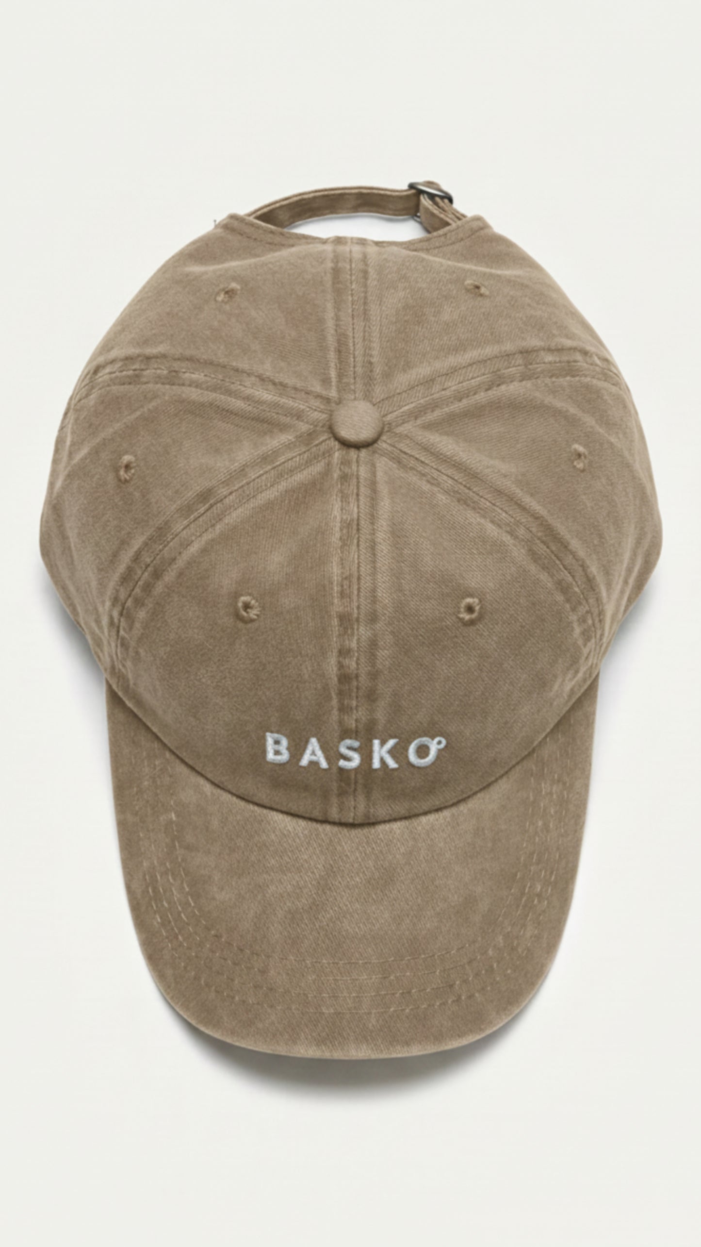 BASKO LOGO CAP • BEIGE