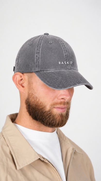 BASKO LOGO CAP • GREY