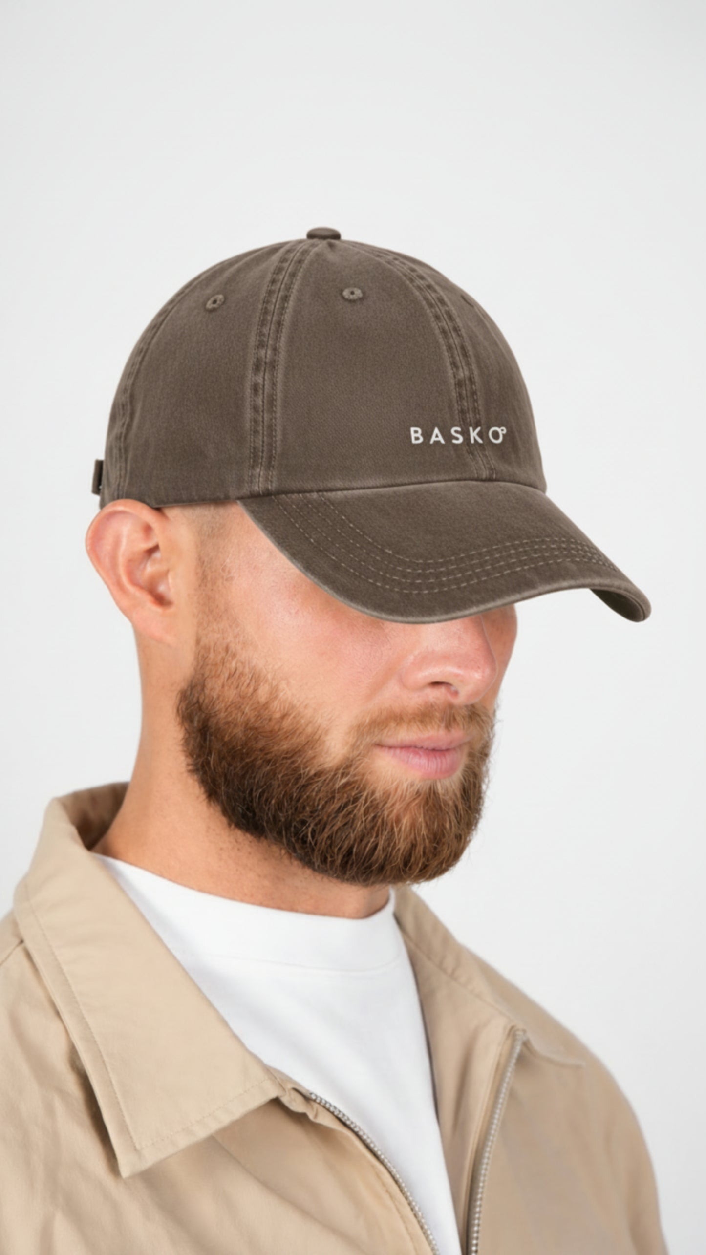 BASKO LOGO CAP • BROWN