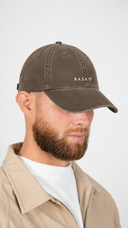 BASKO LOGO CAP • BROWN