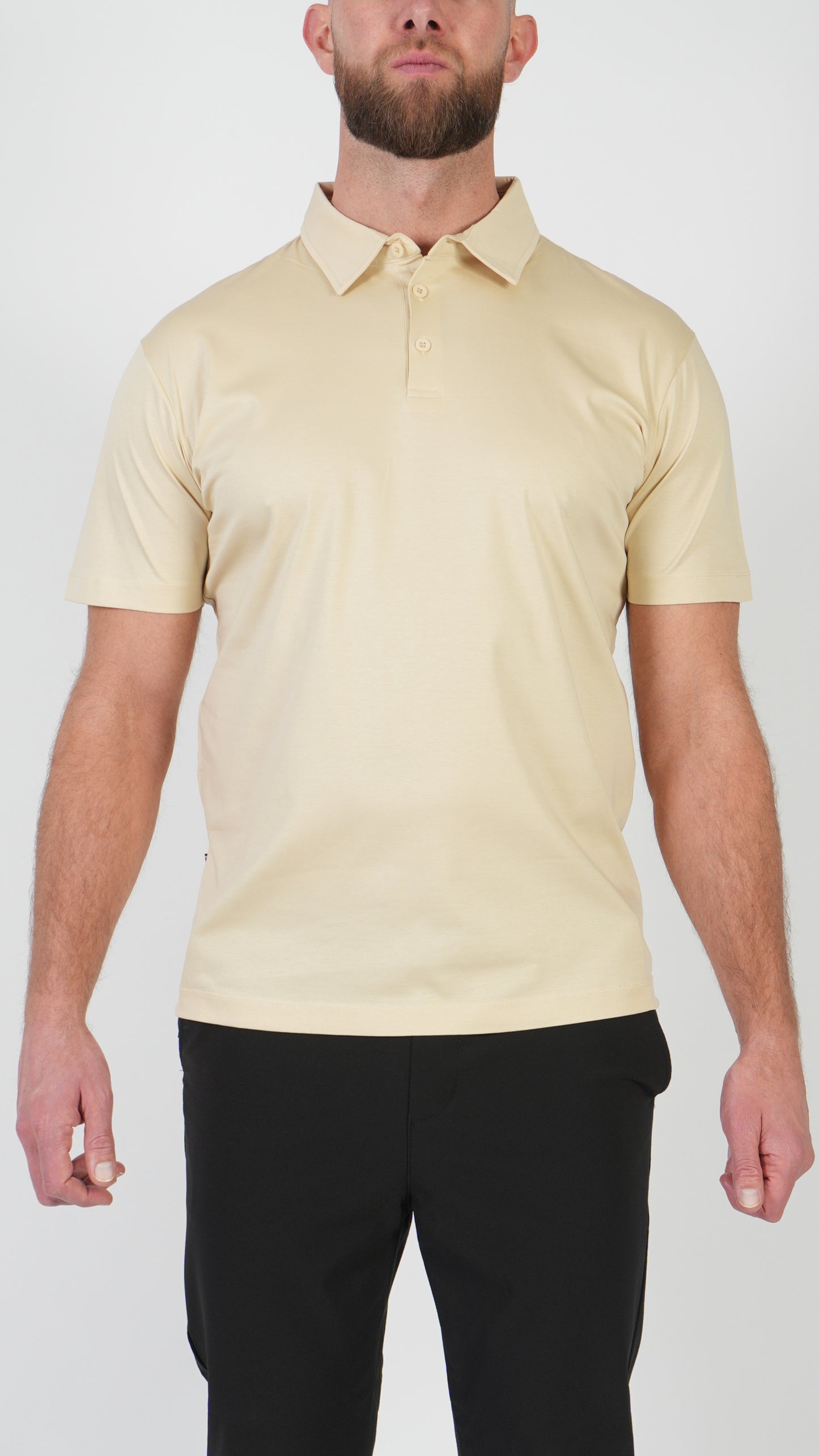 POLO • MANICA CORTA • BEIGE