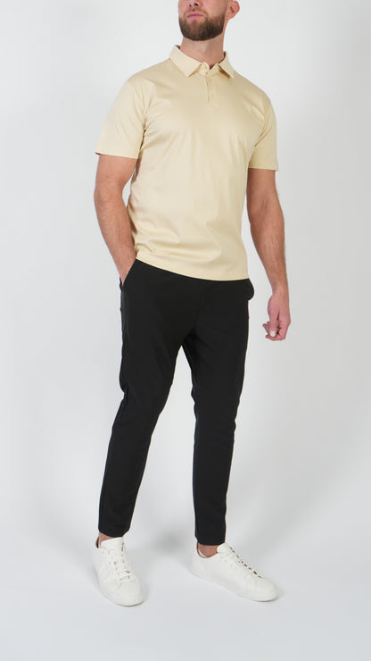 POLO • MANICA CORTA • BEIGE