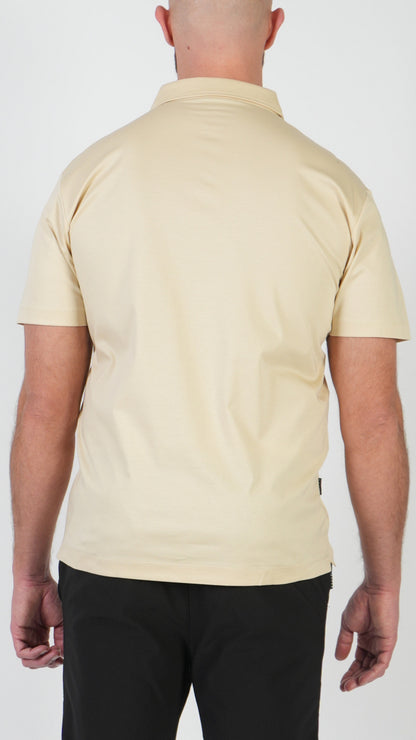 POLO • MANICA CORTA • BEIGE