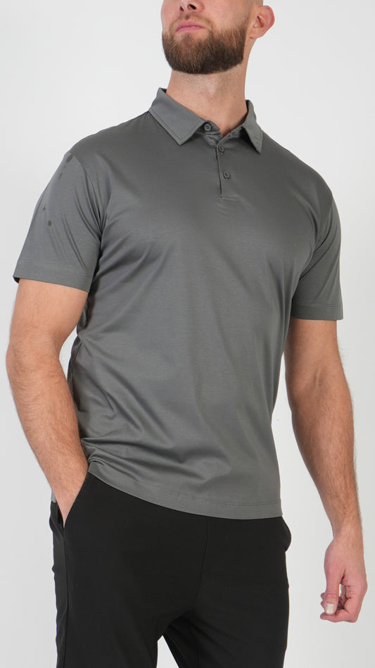 POLO • SHORT SLEEVE • GREY