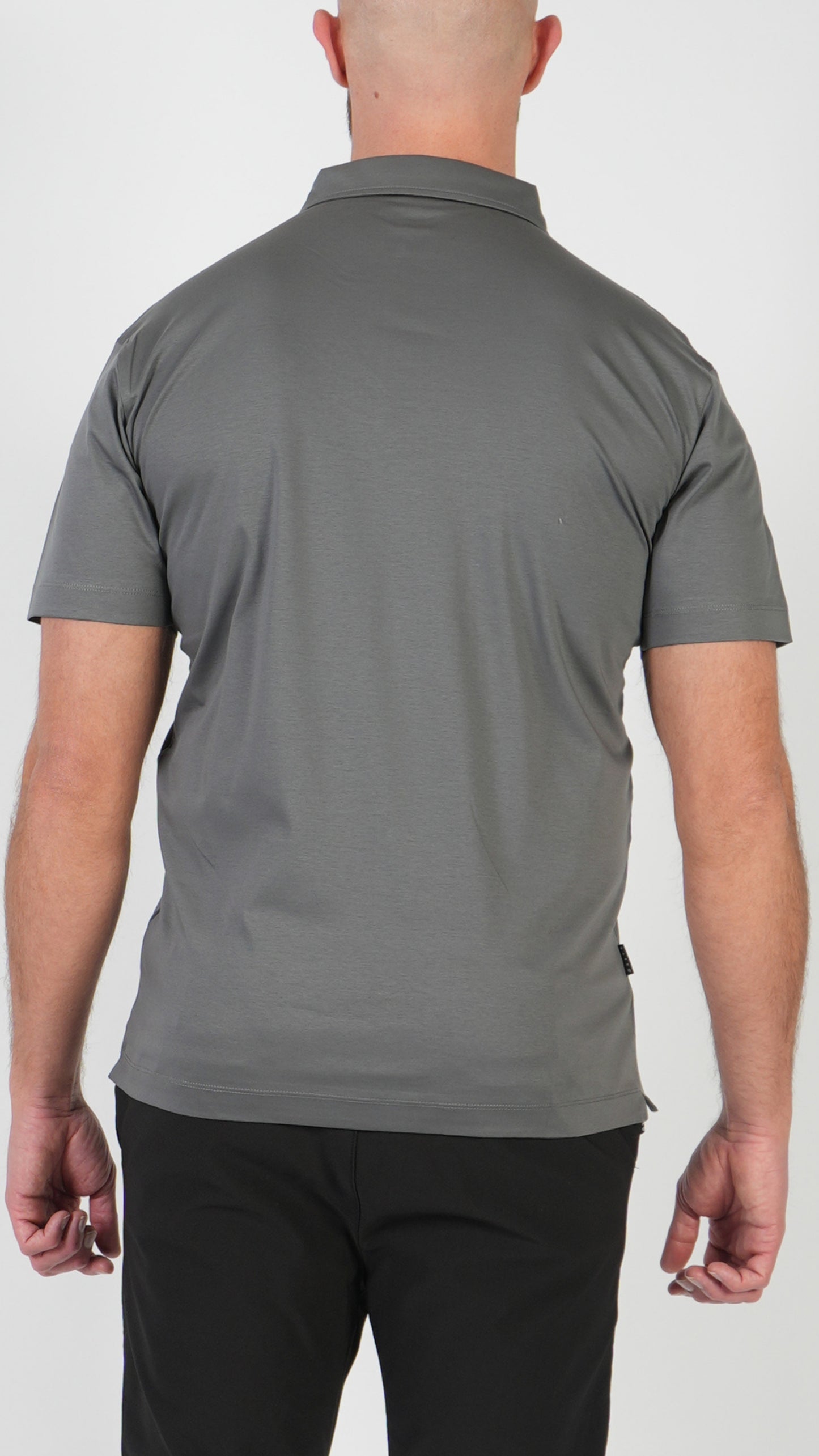 POLO • MANICA CORTA • GRIGIO