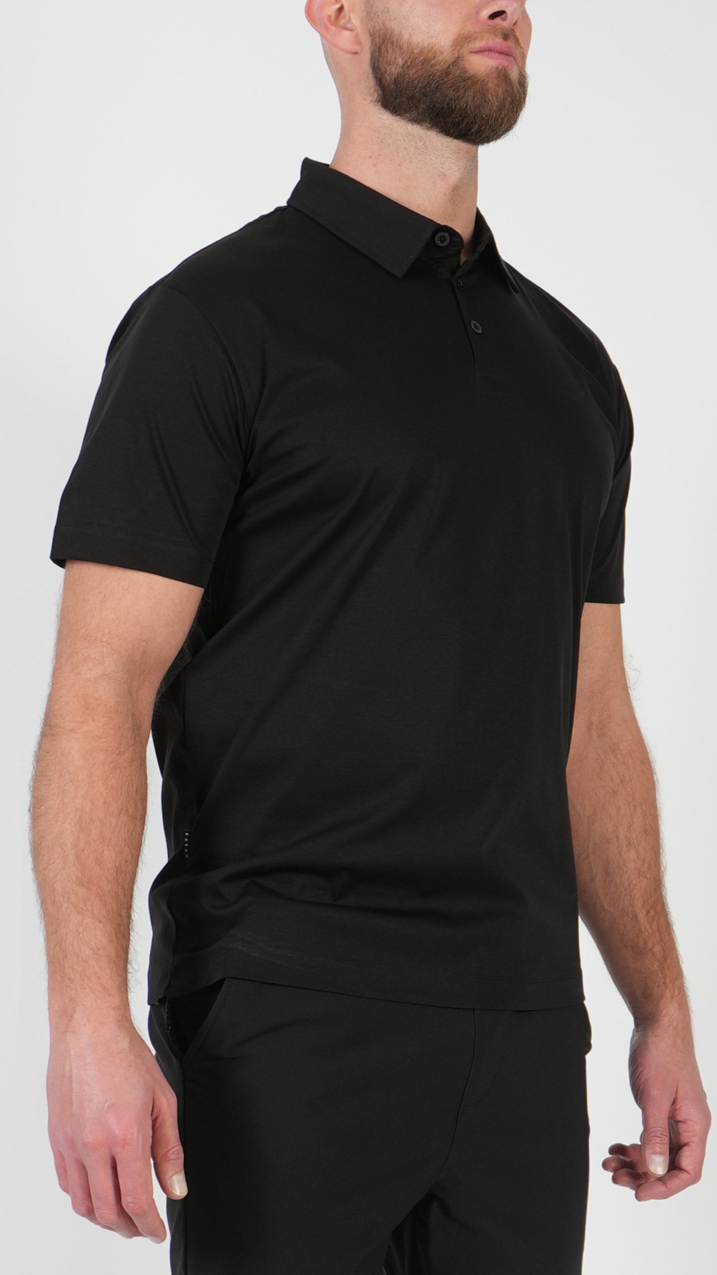 POLO • MANICA CORTA • NERO