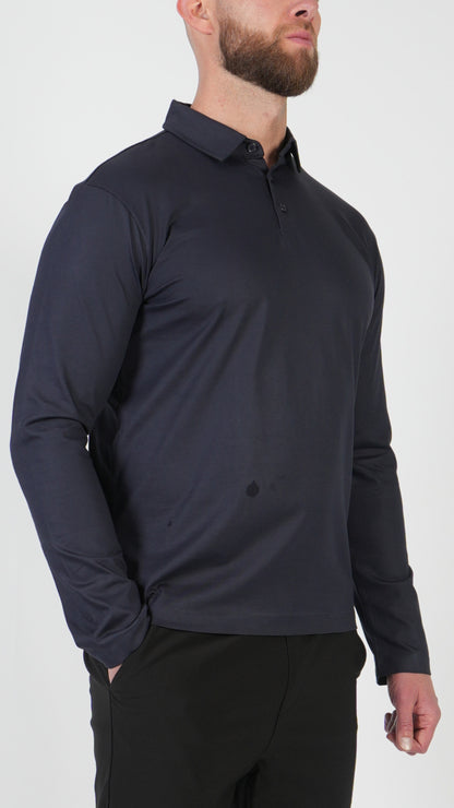 POLO • LONGSLEEVE • BLUE