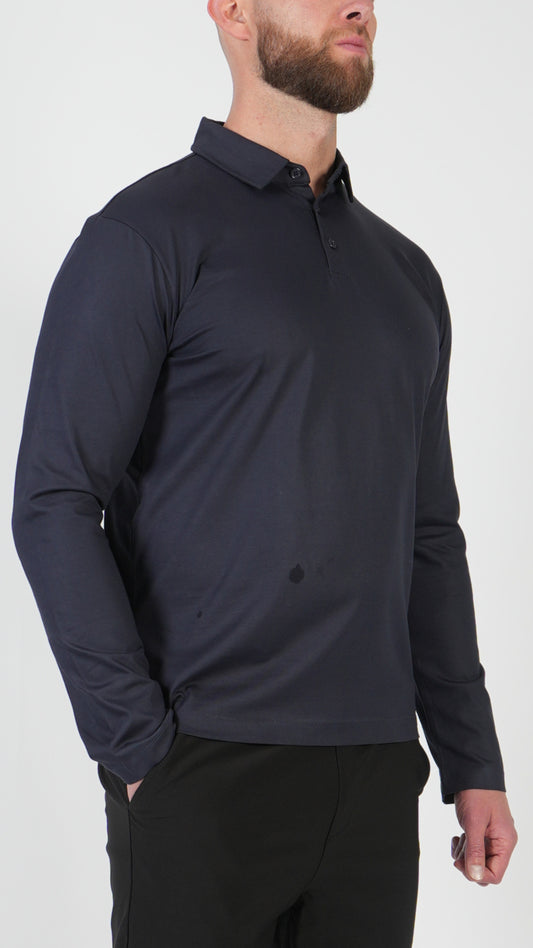 POLO • LONGSLEEVE • BLUE