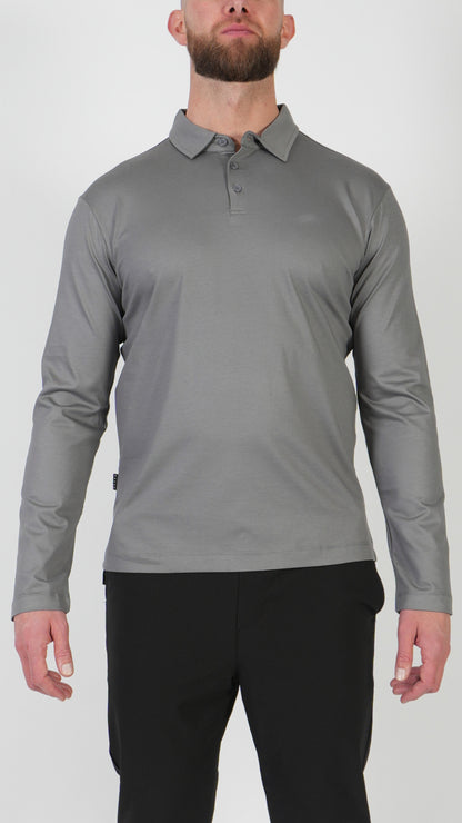 POLO • LANGARM • GRIGIO