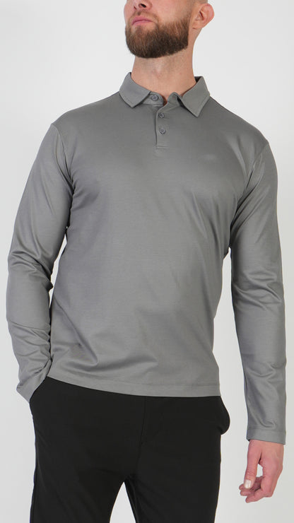 POLO • LANGARM • GRIGIO