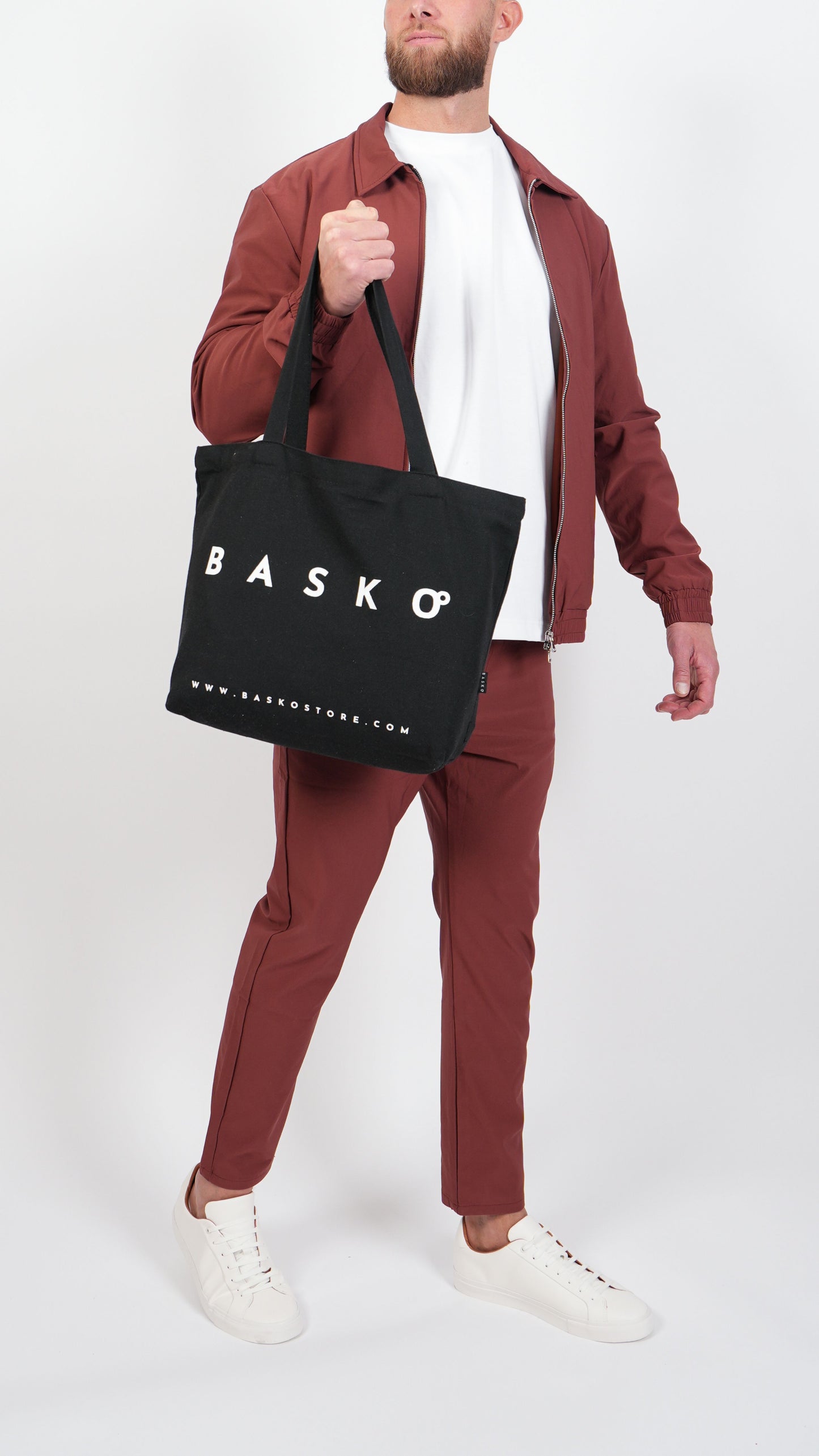 BASKO TOTE BAG • BLACK