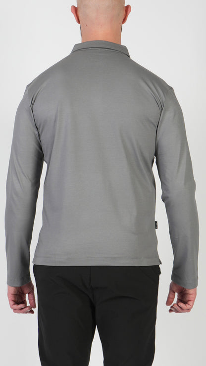 POLO • LANGARM • GRIGIO