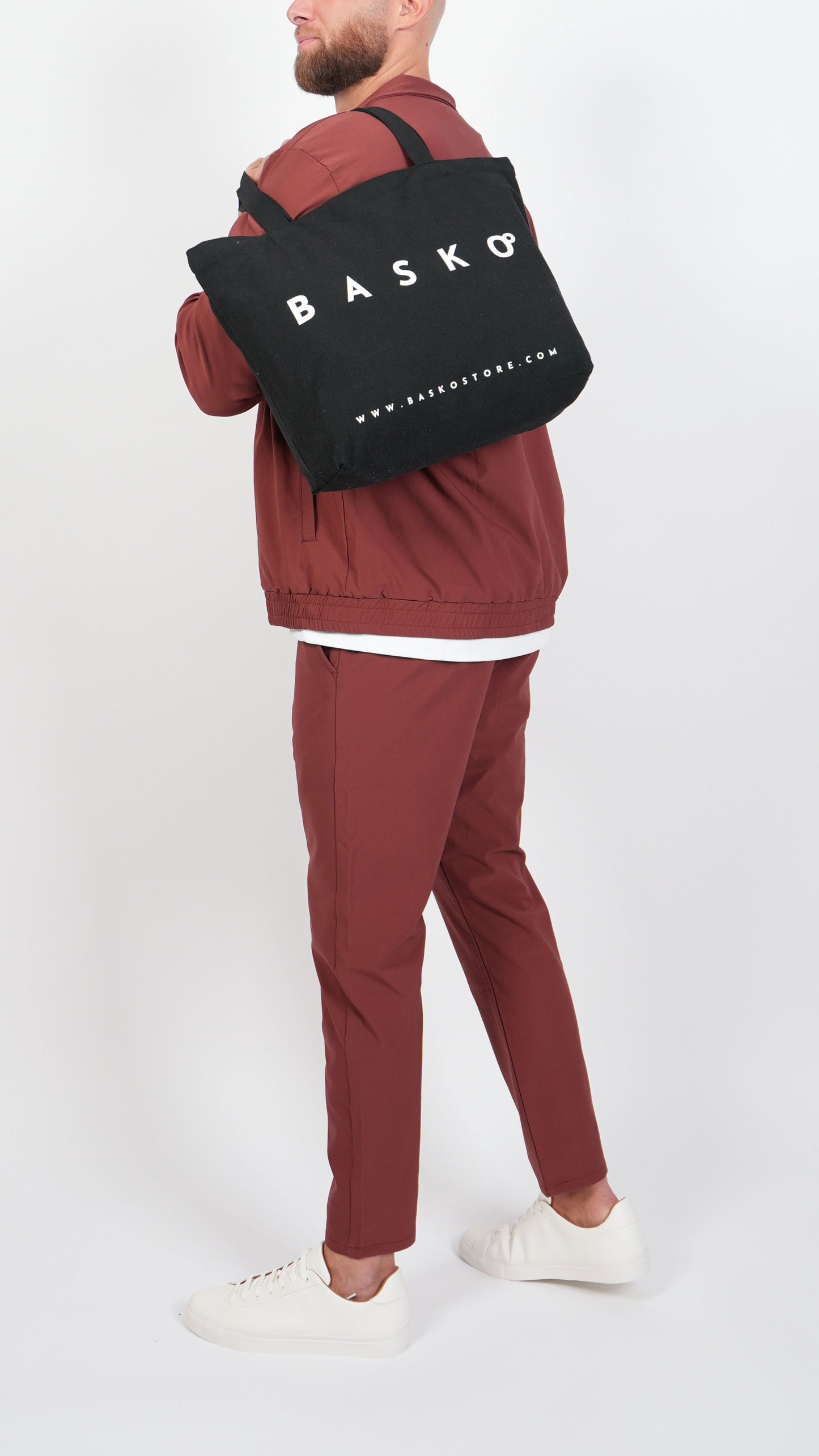 BASKO TOTE BAG • BLACK