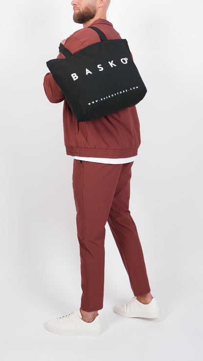 BASKO TOTE BAG • BLACK