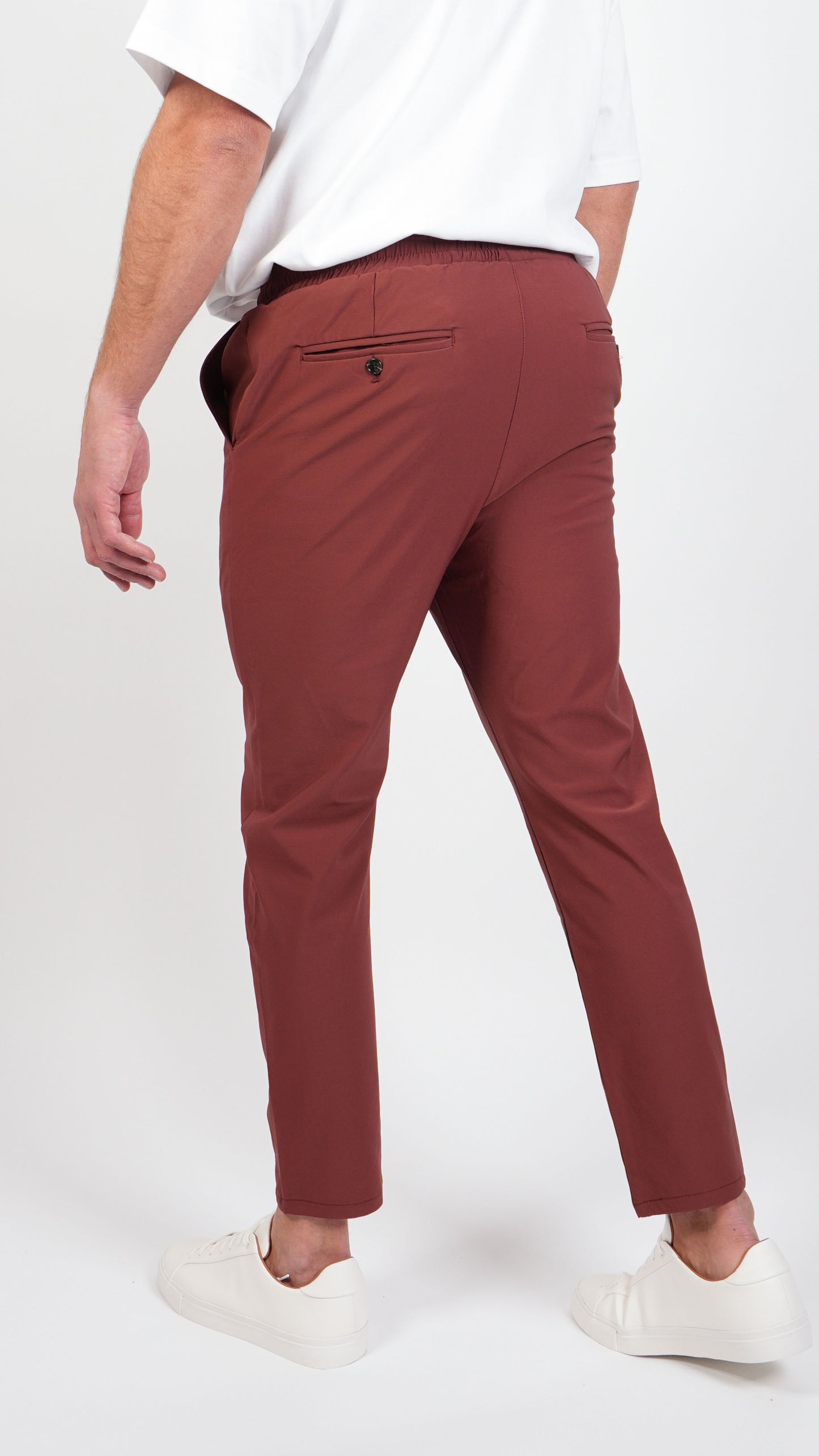 AURA • PANTS • BURGUNDY