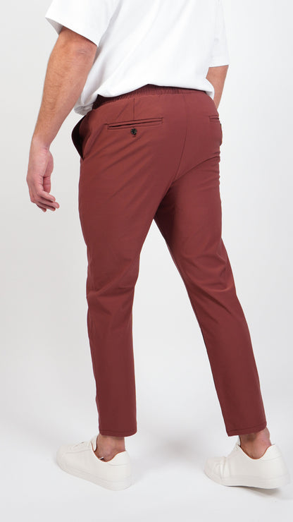 AURA • PANTS • BURGUNDY