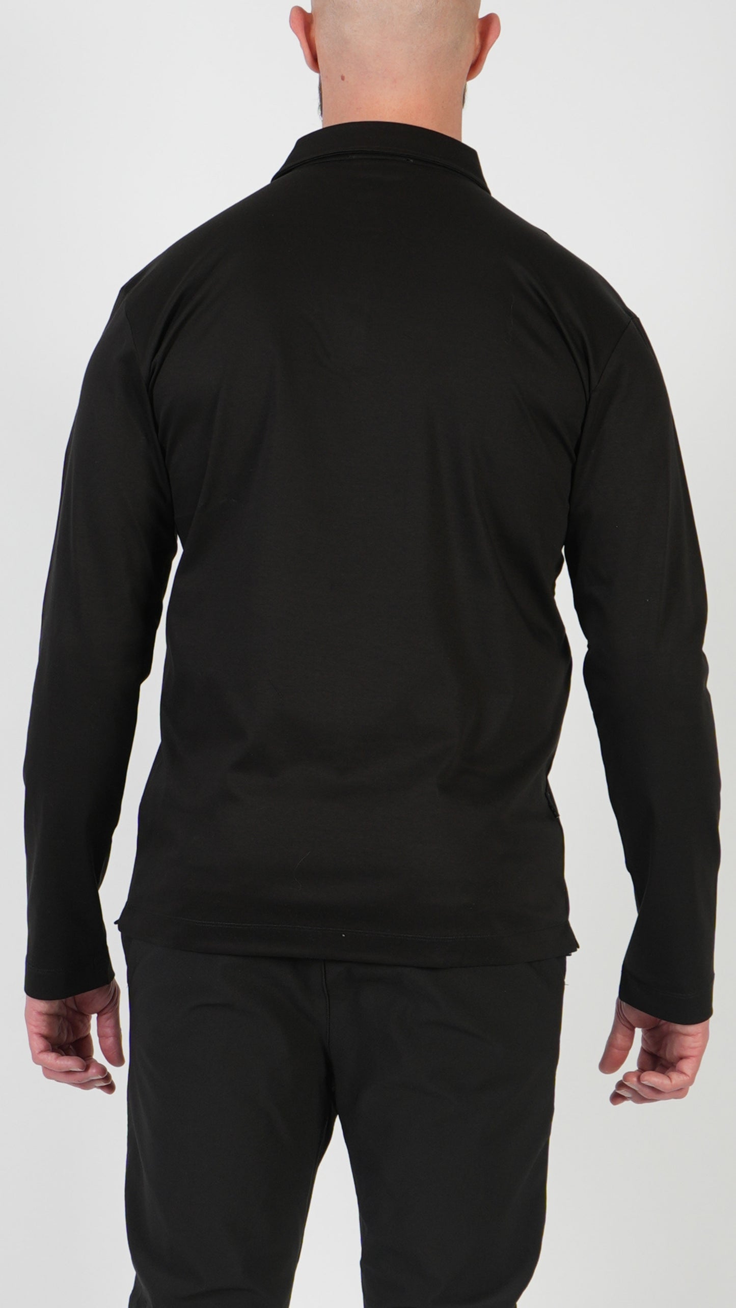 POLO • MANCHES LONGUES • NOIR