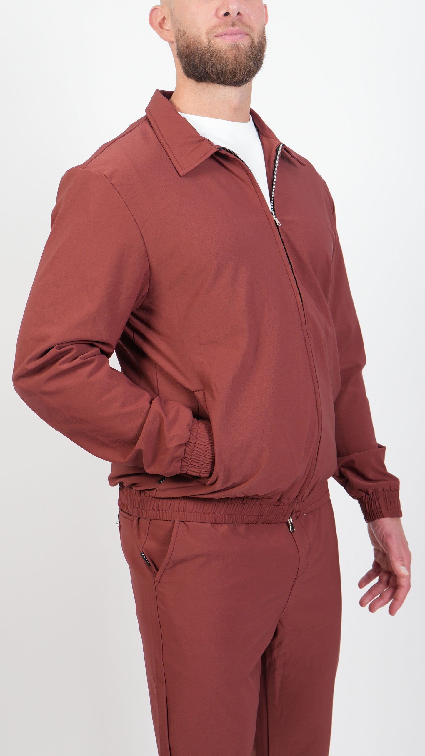 AURA • JACKET • BURGUNDY