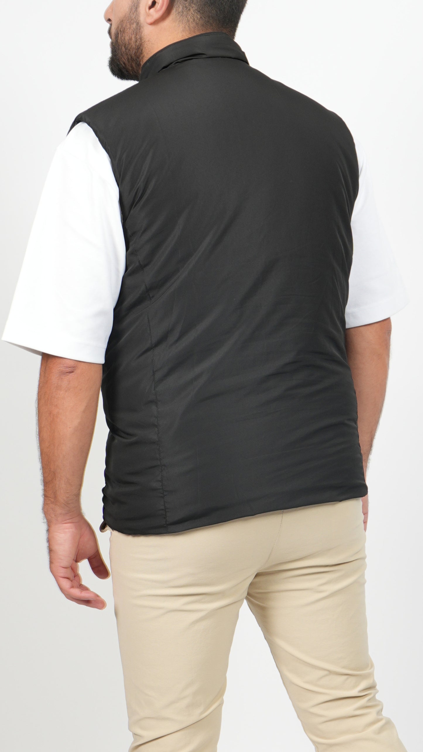 BODYWARMER • SLIM FIT • ZWART