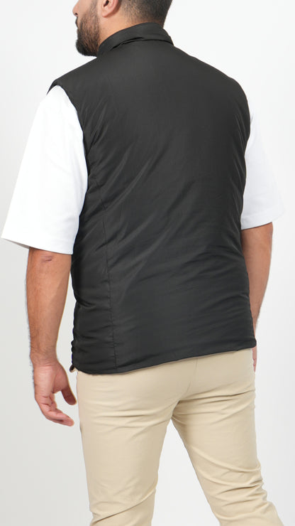 BODYWARMER • SLIM FIT • ZWART