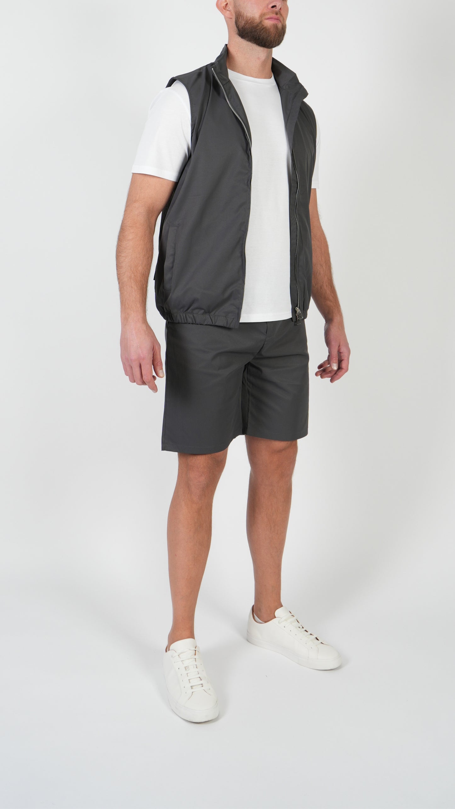 SOMMERSET • WEITE + SHORTS • GRAU