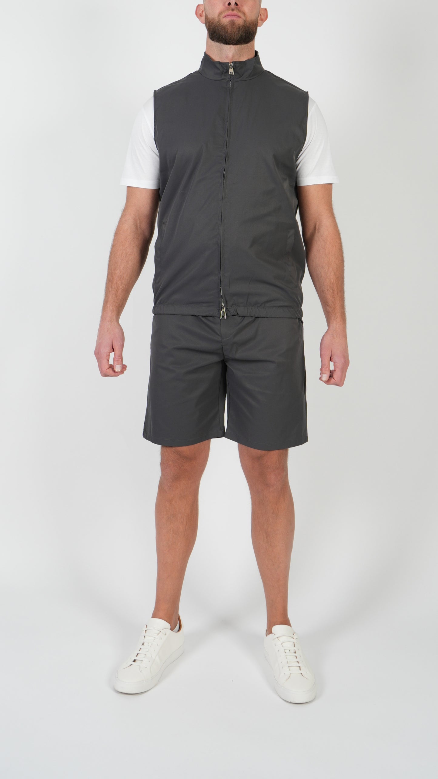 SOMMERSET • WEITE + SHORTS • GRAU